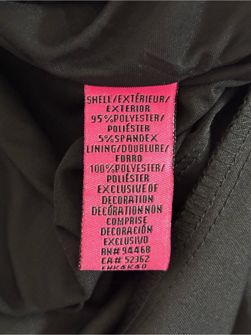 Betsey Johnson Black Pearl Beaded Neckline Dress Plus Size 16W Cocktail Party - Picture 9 of 13